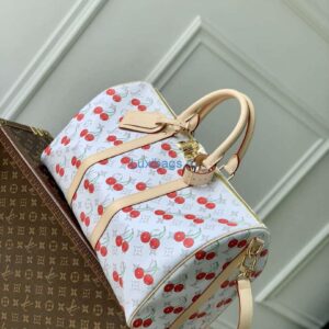 LV M13764 Louis Vuitton LV X TM Keepall Bandoulière 45 Bag White