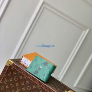 LV M14878 Louis Vuitton Slender Wallet Golf Green