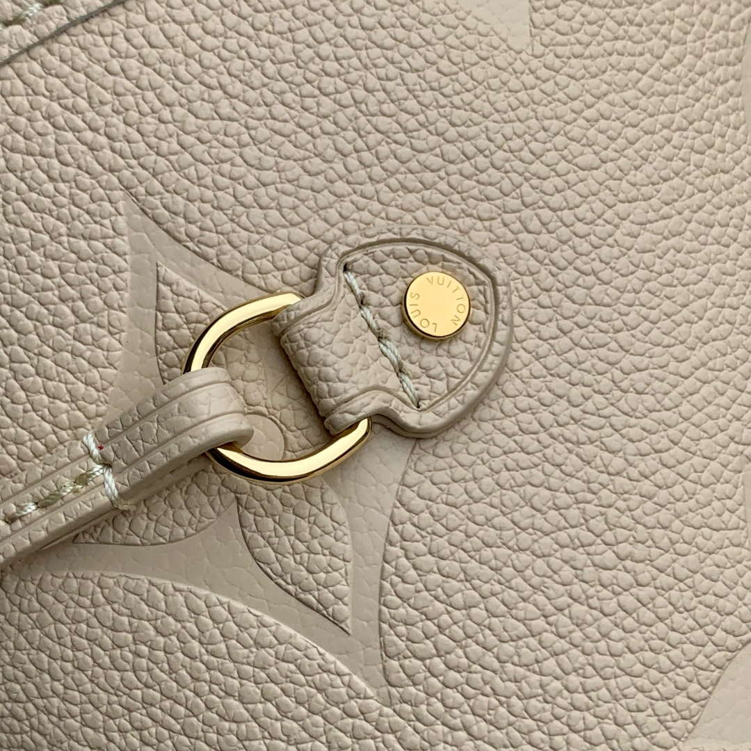 LV M14319 Louis Vuitton Neverfull MM Bag Sand - Image 4
