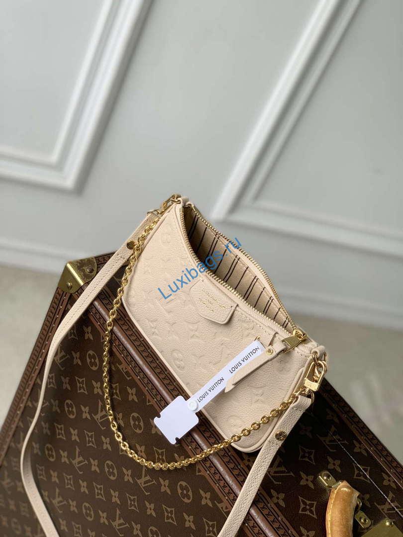 LV M14421 Louis Vuitton Easy Pouch Bag Sand - Image 8