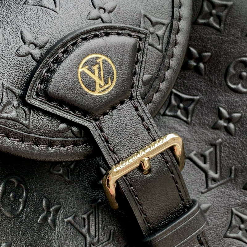 LV M25554 Louis Vuitton Odyssée Handbag Black - Image 3