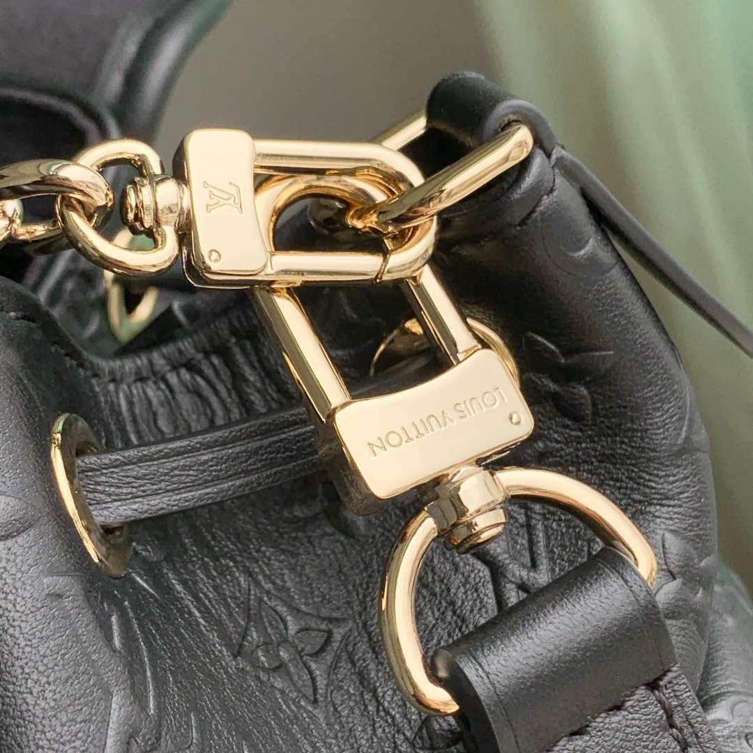 LV M25554 Louis Vuitton Odyssée Handbag Black - Image 4