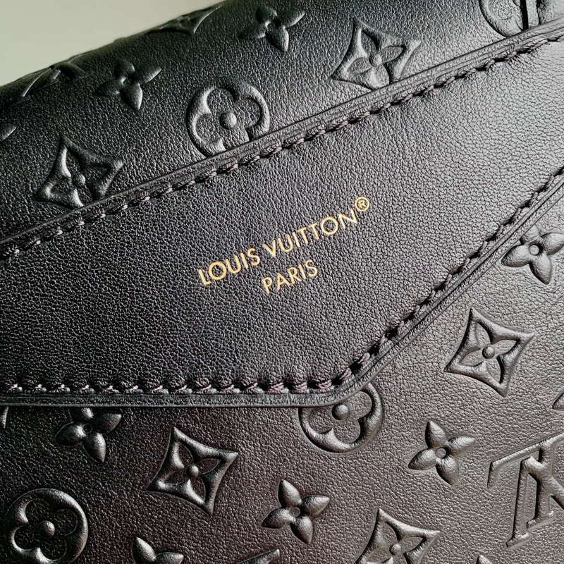 LV M25554 Louis Vuitton Odyssée Handbag Black - Image 6