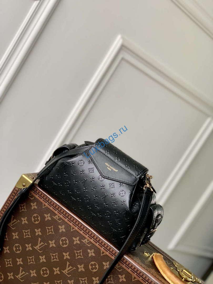 LV M25554 Louis Vuitton Odyssée Handbag Black - Image 7