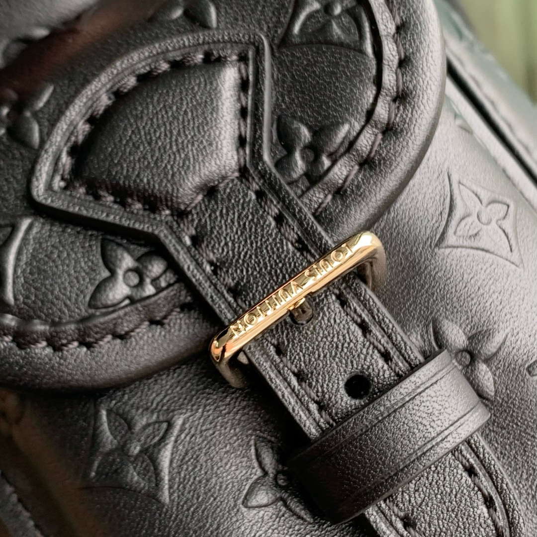 LV M25554 Louis Vuitton Odyssée Handbag Black - Image 8