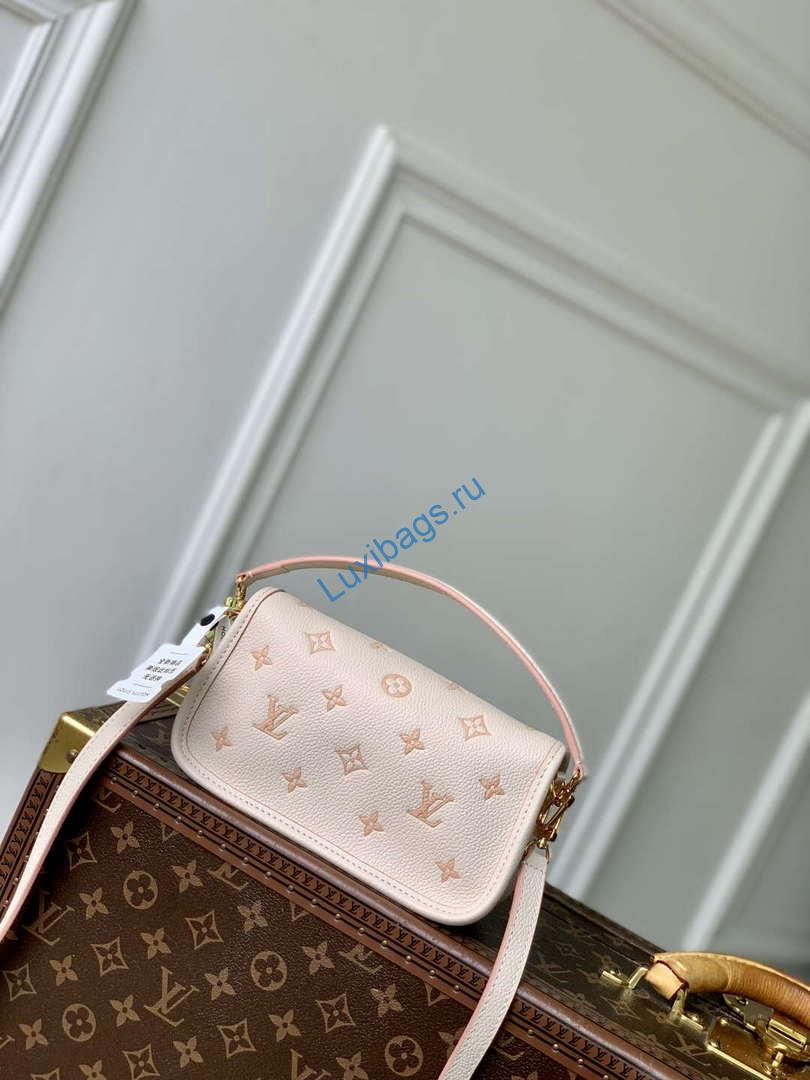 LV M13642 Louis Vuitton Nano Diane Handbag Bicolor Eden - Image 2