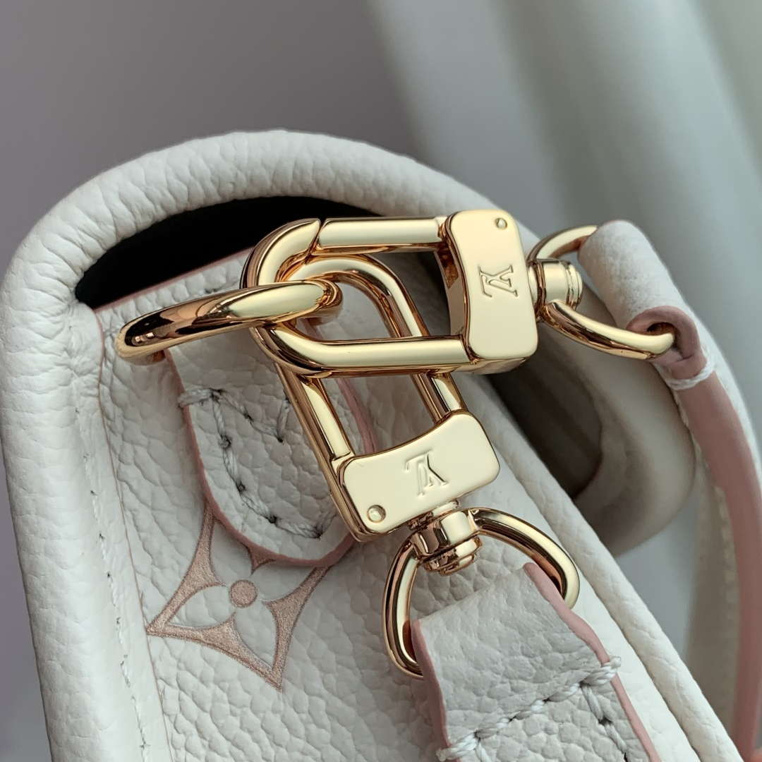 LV M13642 Louis Vuitton Nano Diane Handbag Bicolor Eden - Image 5
