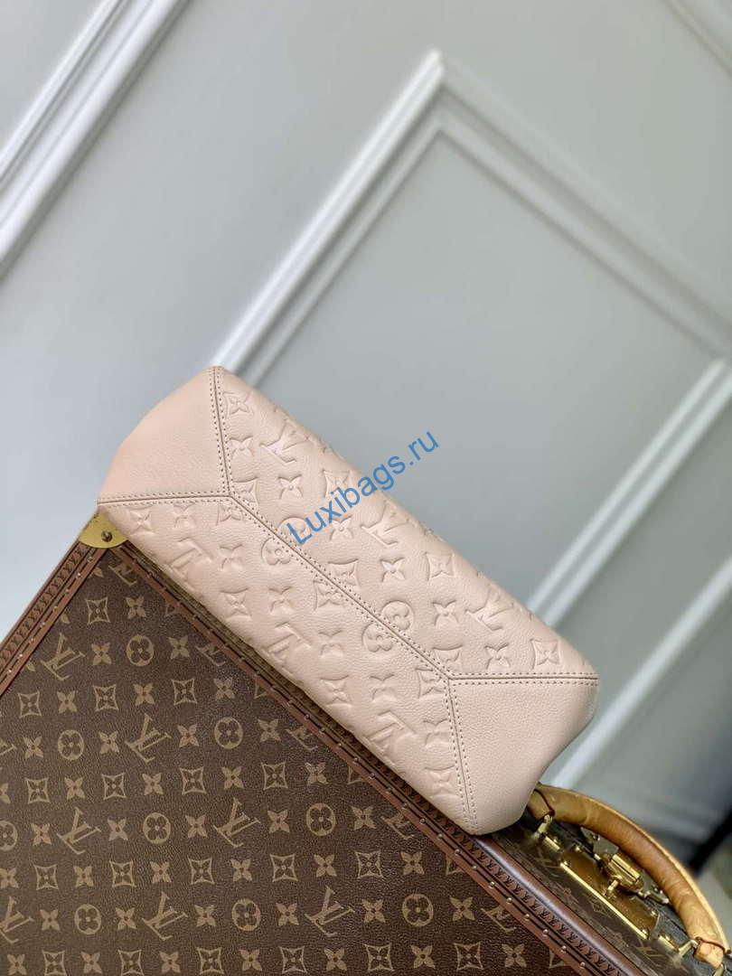 LV M14659 Louis Vuitton Anytime PM Cowhide Leather Bag Sand - Image 3
