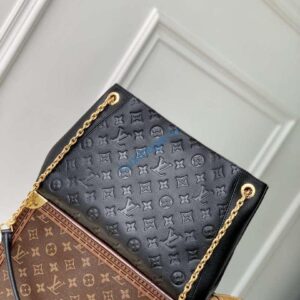 LV M14414 Louis Vuitton Anytime PM Cowhide Leather Bag Black