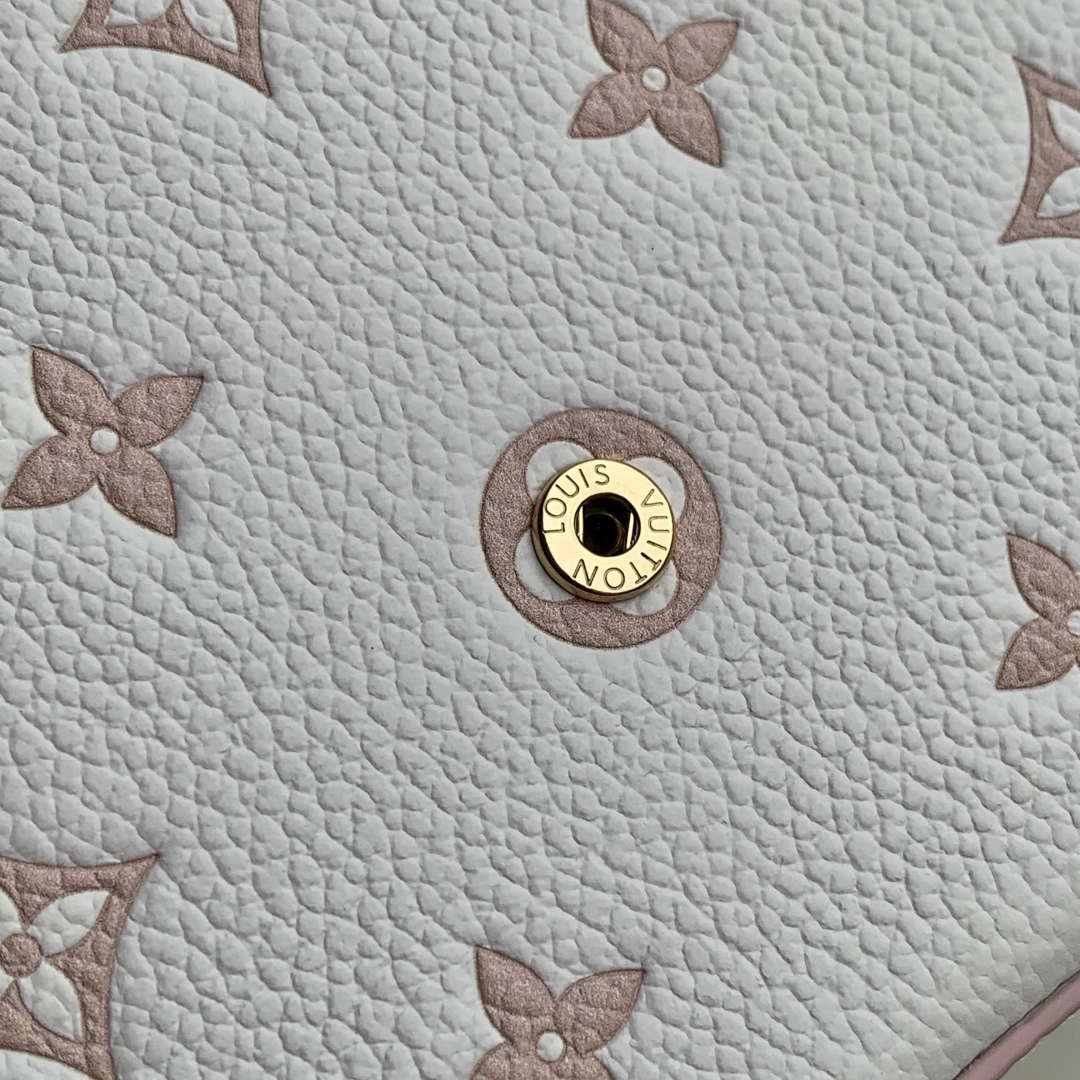 LV M14968 Louis Vuitton Félicie Pochette Bag Bicolor Eden - Image 5