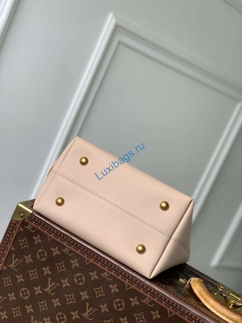 LV M14265 Louis Vuitton Low Key Hobo PM Bag Walnut - Image 3
