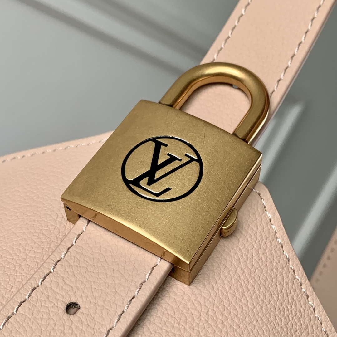 LV M14265 Louis Vuitton Low Key Hobo PM Bag Walnut - Image 4