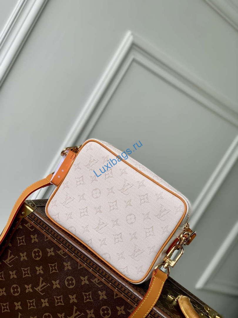 LV M14682 Louis Vuitton Nil Cross-body Bag Off-White - Image 2