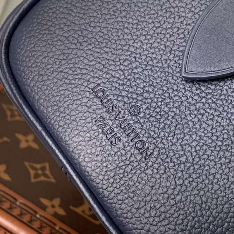 LV M58953 Louis Vuitton Speedy Bandouliere 20 Handbag Dark Blue - Image 6