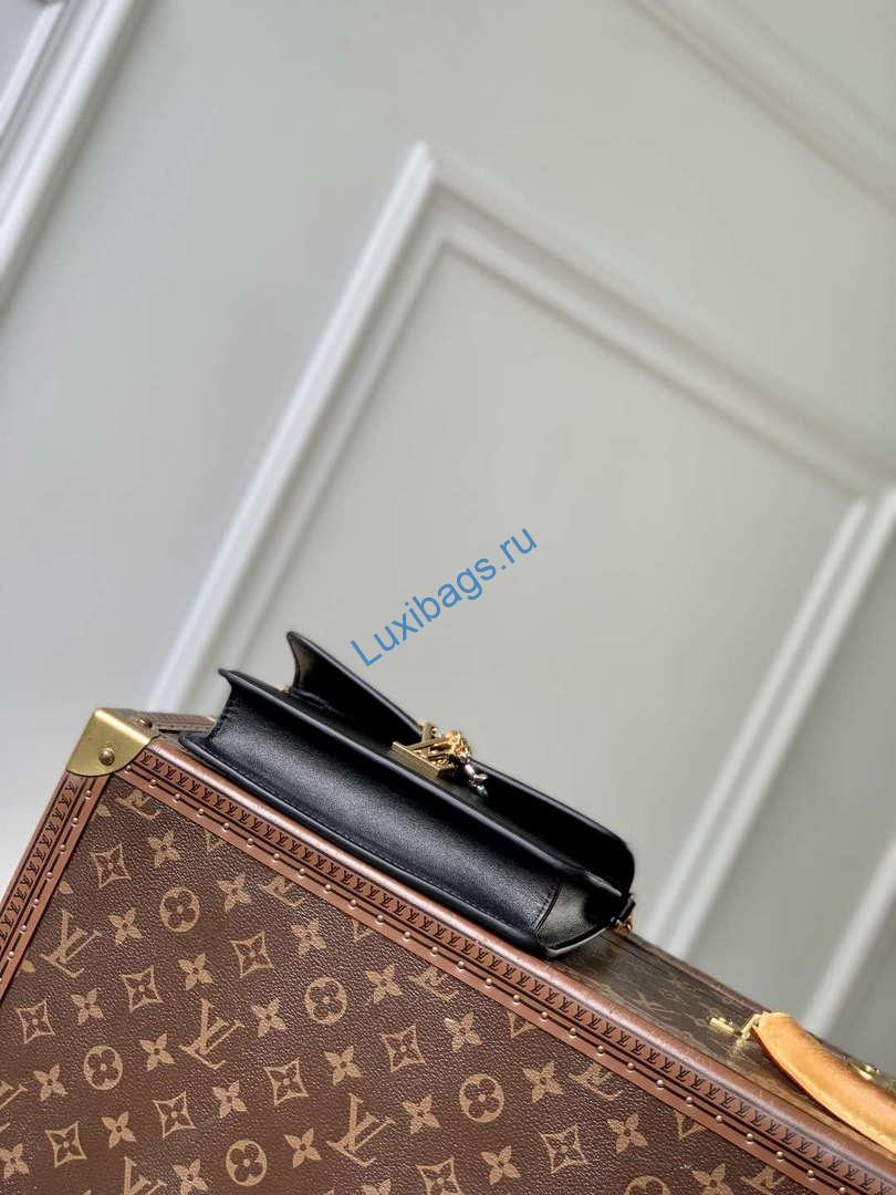 LV M14564 Louis Vuitton Wallet On Chain LV Bloom Bag Black - Image 3
