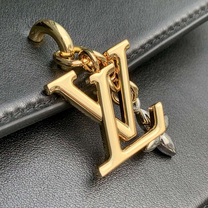LV M14564 Louis Vuitton Wallet On Chain LV Bloom Bag Black - Image 4