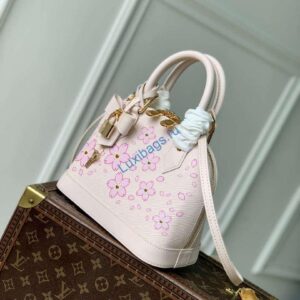 LV M13104 Louis Vuitton LV X TM Alma BB Handbag Cheeky Pink