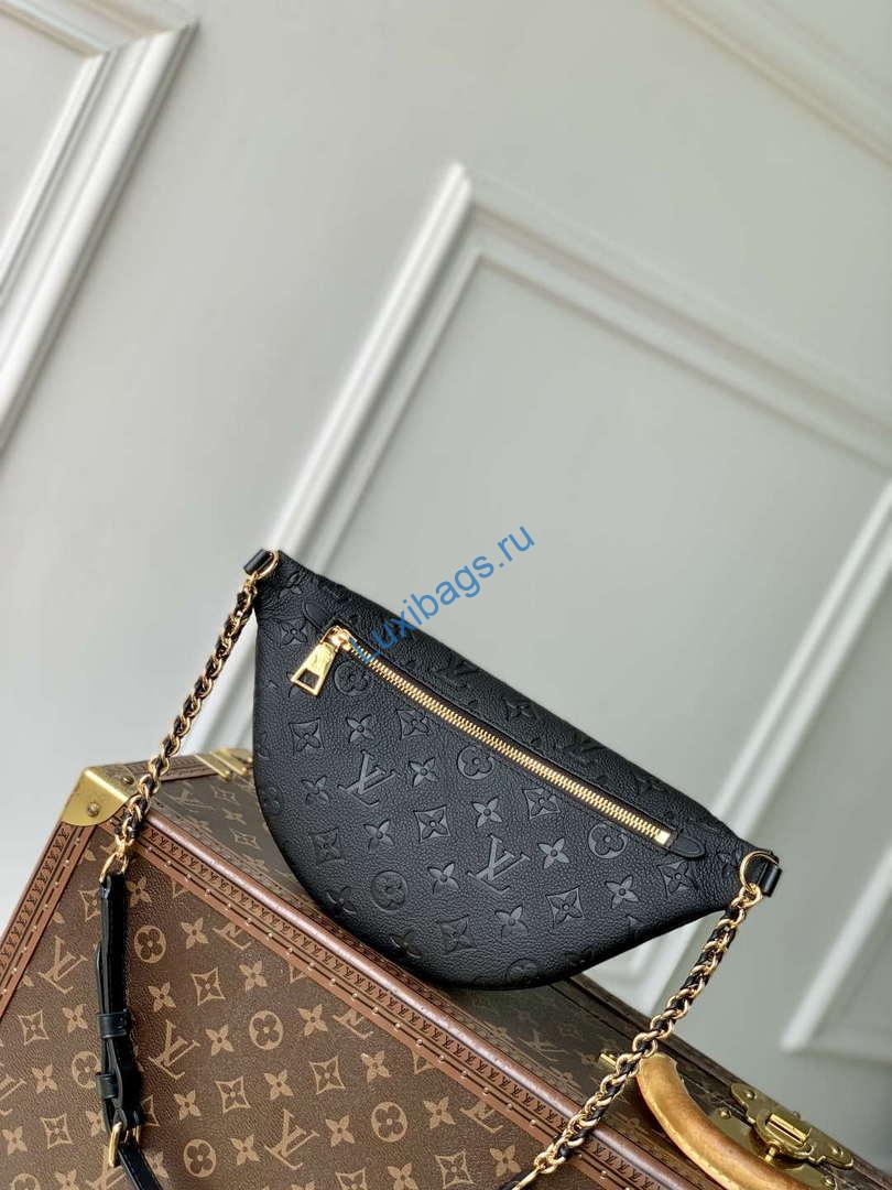 LV M14353 Louis Vuitton High Rise PM Bumbag Black - Image 2