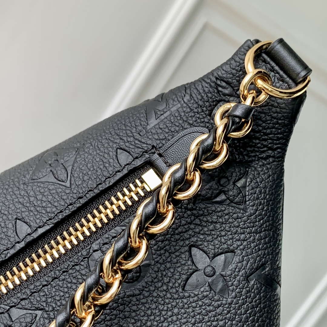 LV M14353 Louis Vuitton High Rise PM Bumbag Black - Image 5
