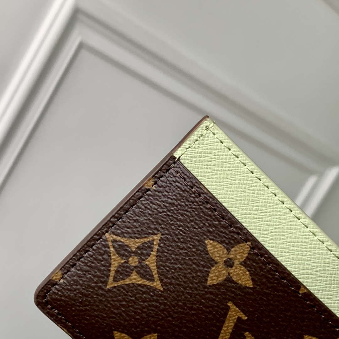 LV M13429 Louis Vuitton LV X TM Card Holder Sakura Brown - Image 5