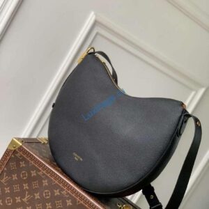 LV M14417 Louis Vuitton Low Key Cookie MM Bag Black