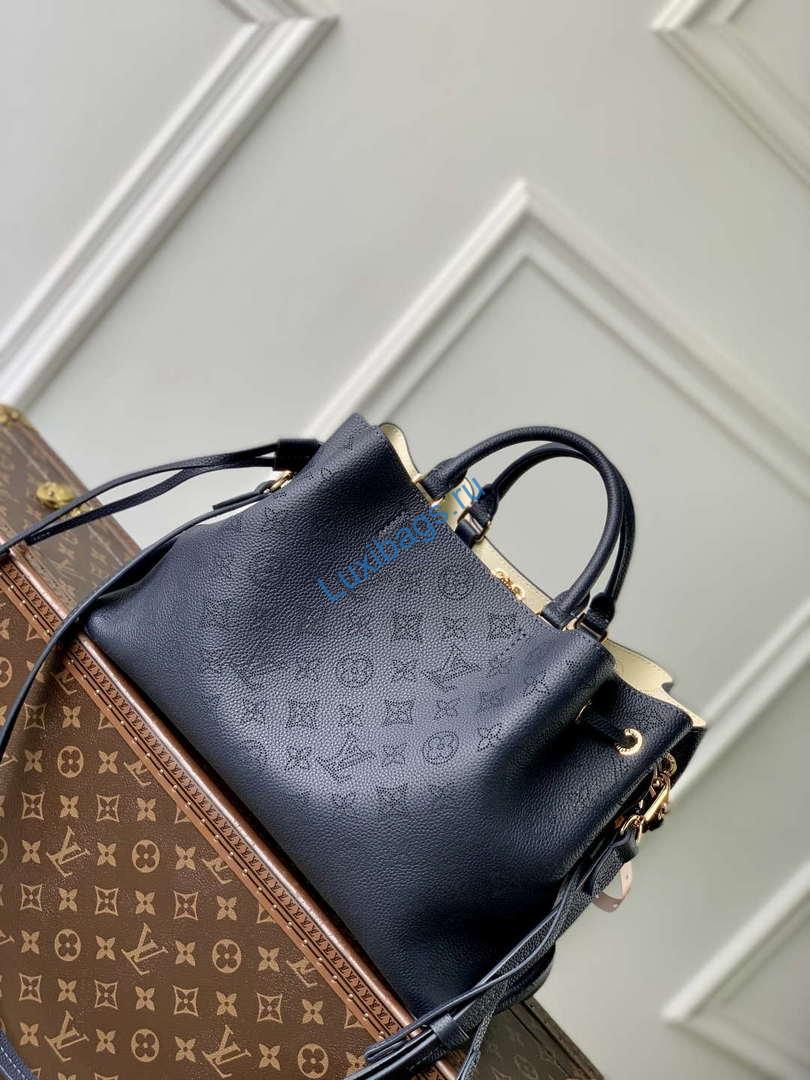 LV M14316 Louis Vuitton Bella Tote Bag Navy Blue - Image 2