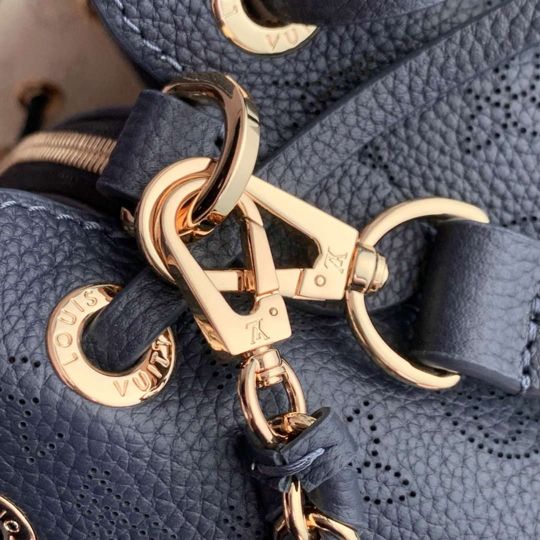 LV M14316 Louis Vuitton Bella Tote Bag Navy Blue - Image 4