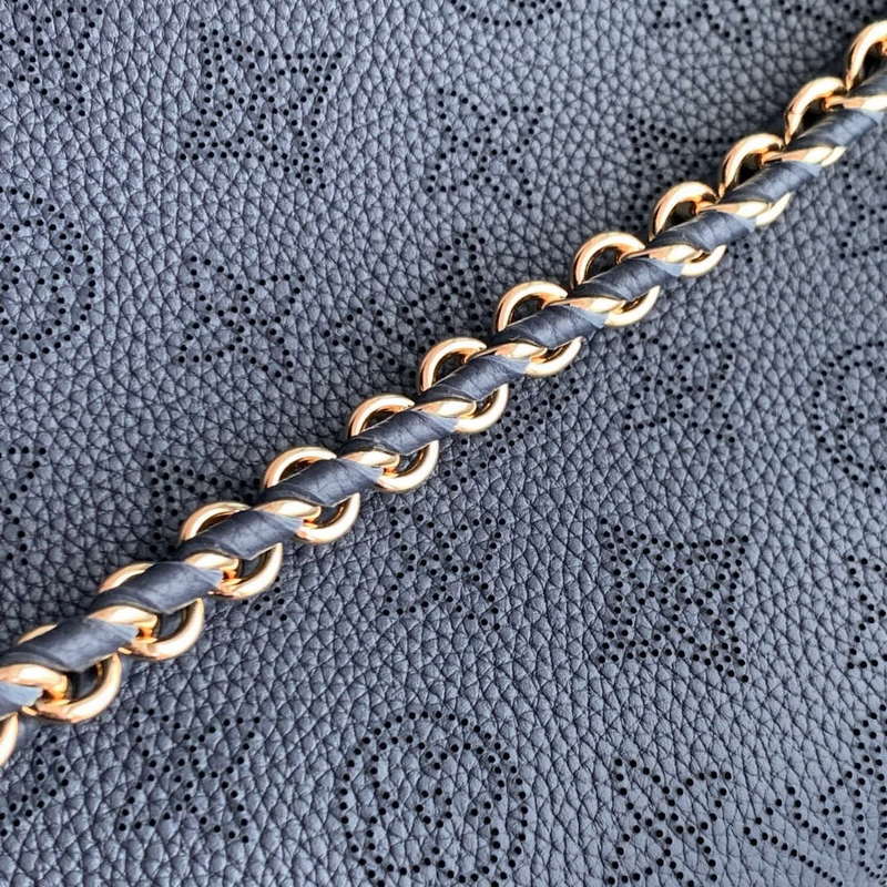 LV M14316 Louis Vuitton Bella Tote Bag Navy Blue - Image 6