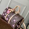 LV M13752 Louis Vuitton LV X TM Keepall Bandoulière 45 Bag Sakura Brown