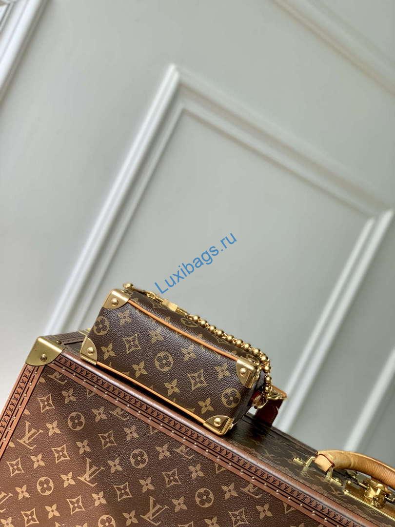 LV M14729 Louis Vuitton Mini Soft Trunk Bag Monogram - Image 3