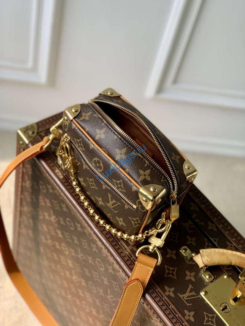 LV M14729 Louis Vuitton Mini Soft Trunk Bag Monogram - Image 8
