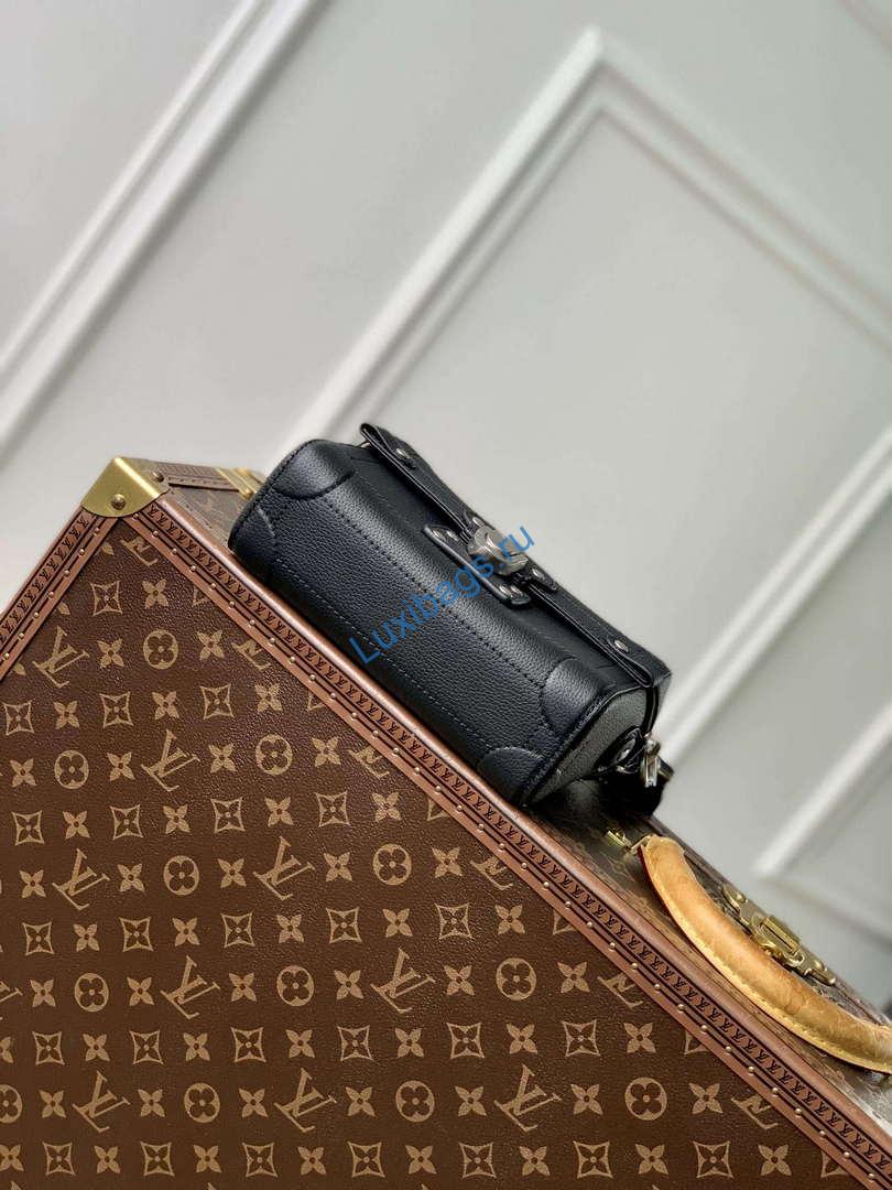 LV M11516 Louis Vuitton Soul Trunk Bag Black - Image 3
