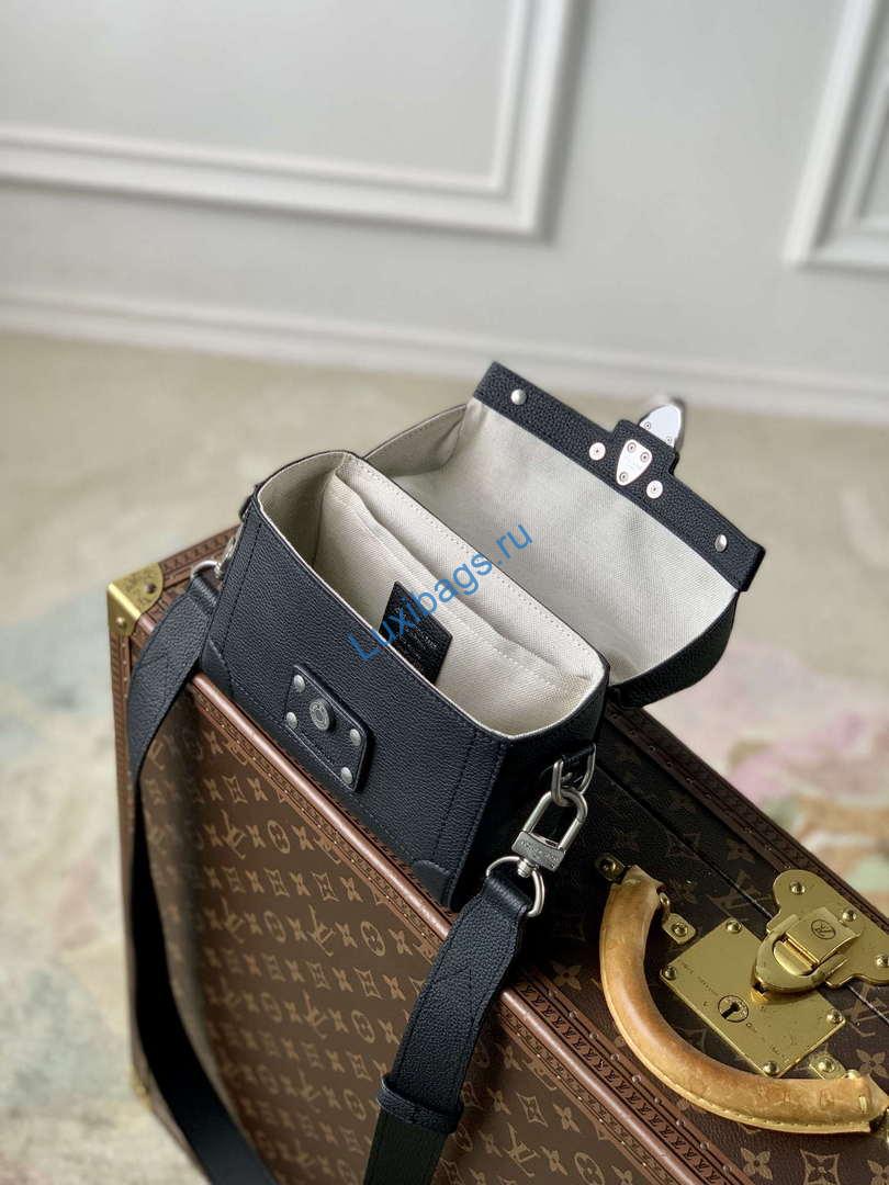 LV M11516 Louis Vuitton Soul Trunk Bag Black - Image 8