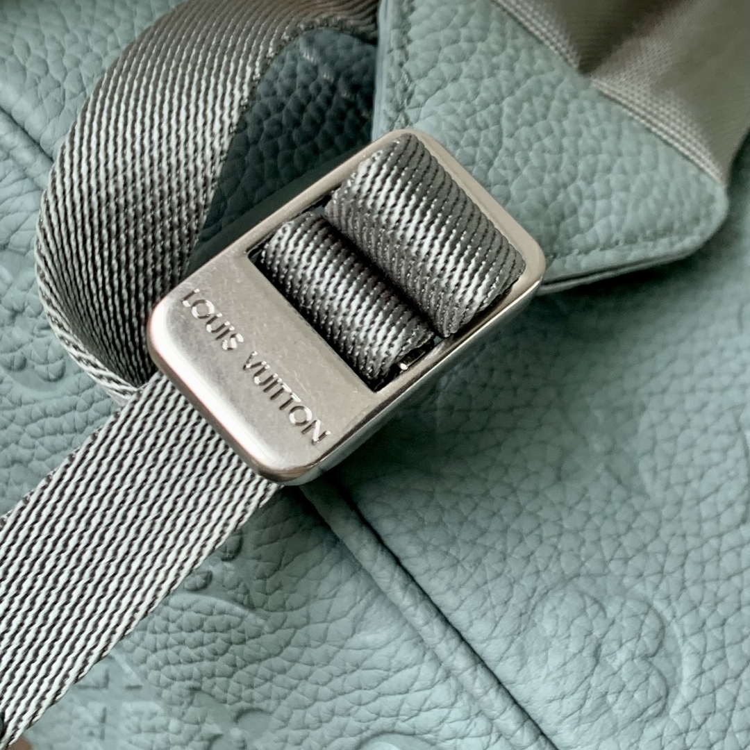 LV M13863 Louis Vuitton Christopher MM Backpack Misty Lake Green - Image 6