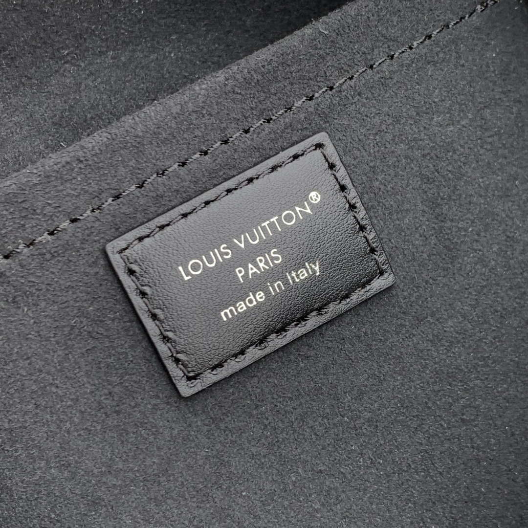 LV M14377 Louis Vuitton No Way Vibe Handbag Black - Image 7