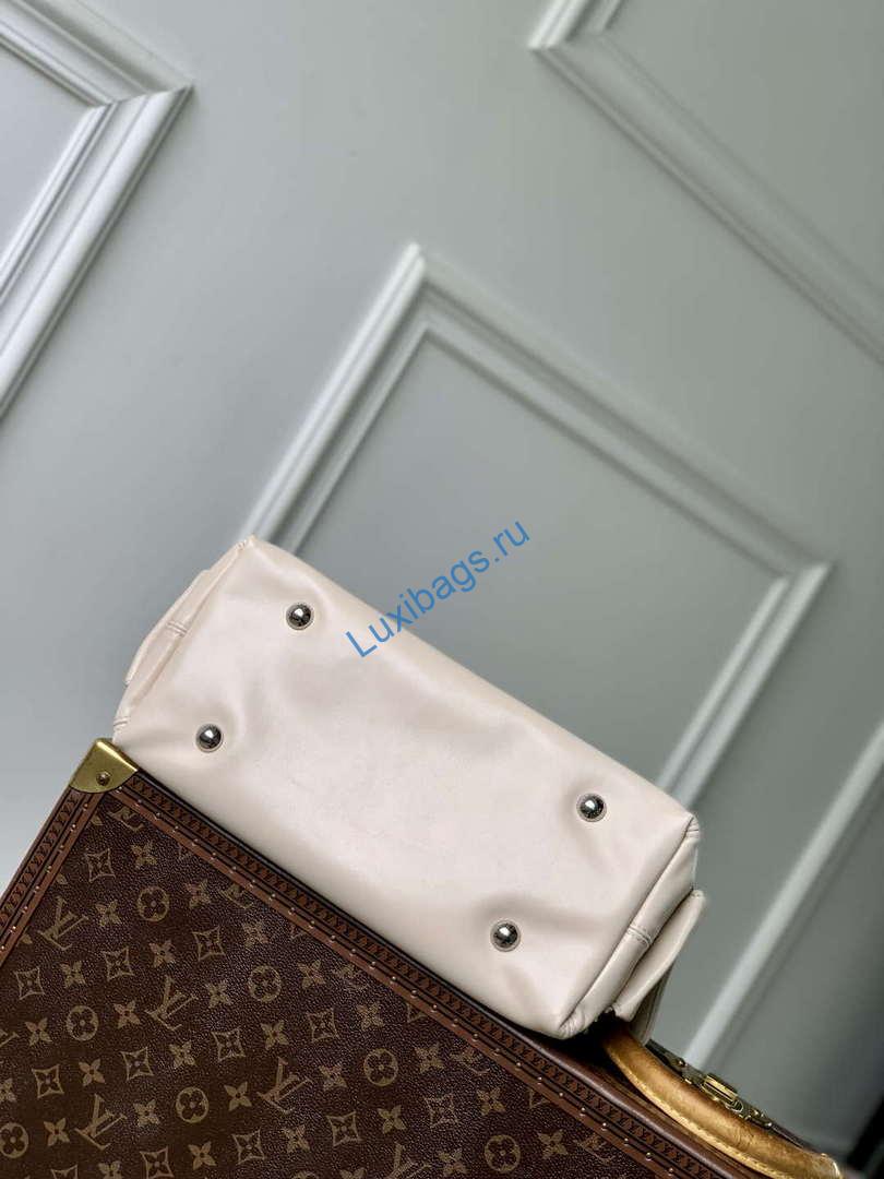 LV M12919 Louis Vuitton CarryAll Cargo Vibe PM Bag Vanilla - Image 3