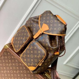 LV M14015 Louis Vuitton Montsouris Cargo Backpack Monogram