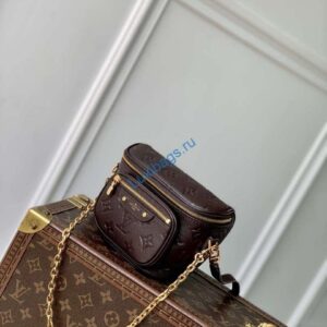 LV M13827 Louis Vuitton Mini Bumbag Chocolate Brown