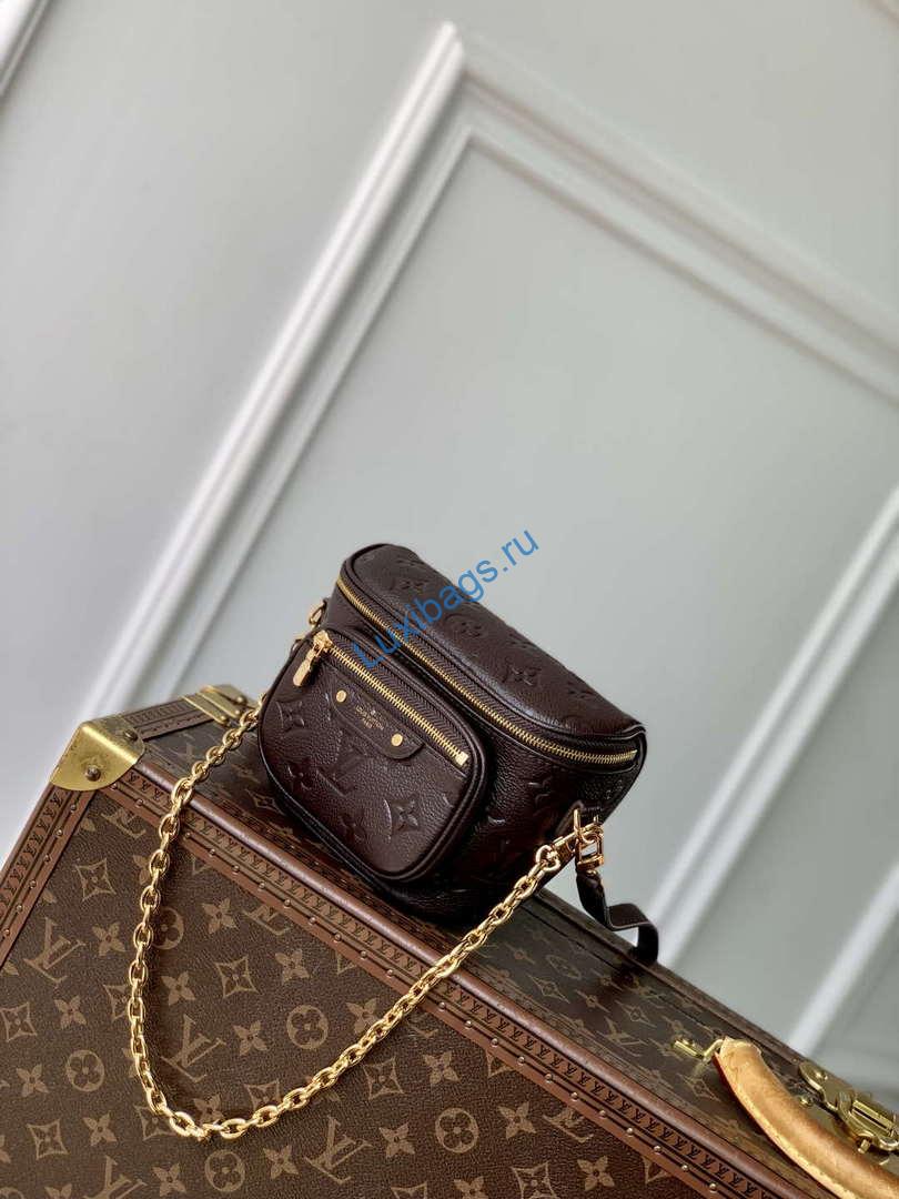 LV M13827 Louis Vuitton Mini Bumbag Chocolate Brown