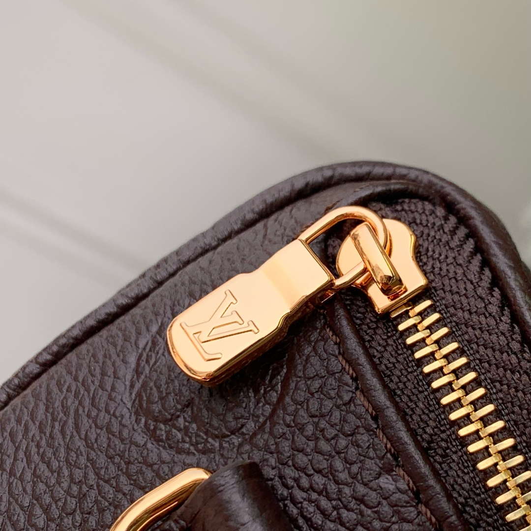 LV M13827 Louis Vuitton Mini Bumbag Chocolate Brown - Image 6