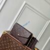 LV M14193 Louis Vuitton Félicie Pochette Bag Chocolate Brown