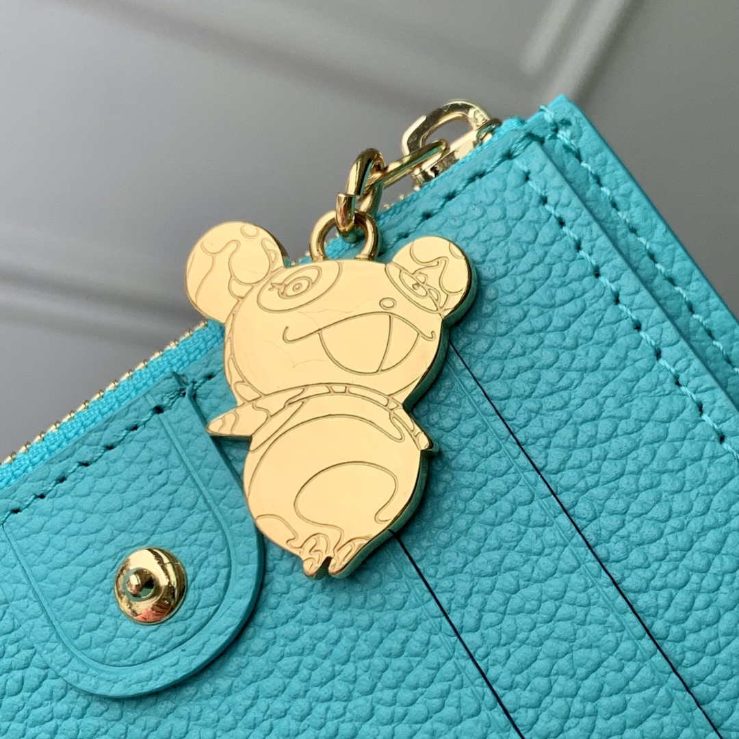 Louis Vuitton M14089 LV X TM Lisa Wallet Blue - Image 3