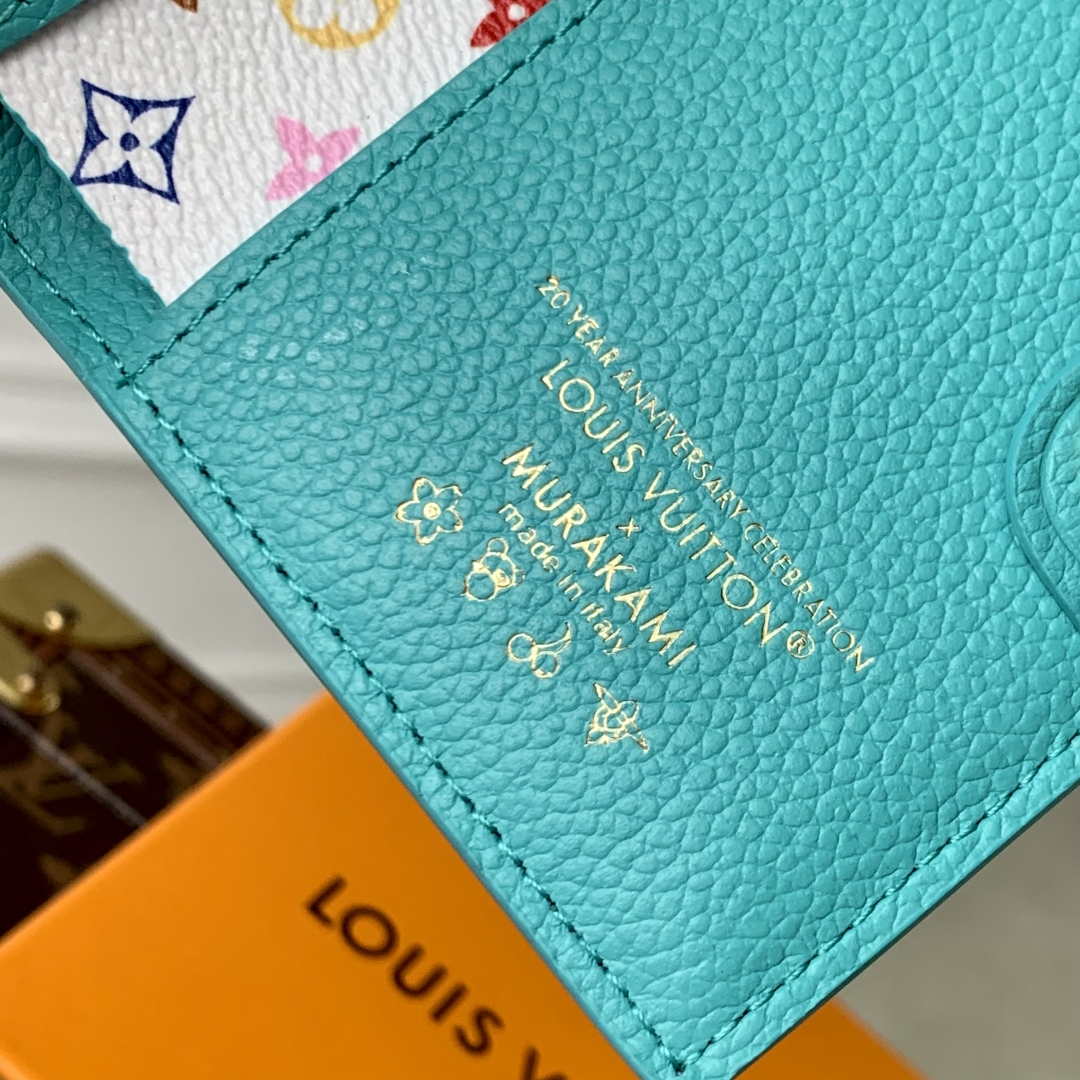 Louis Vuitton M14089 LV X TM Lisa Wallet Blue - Image 7