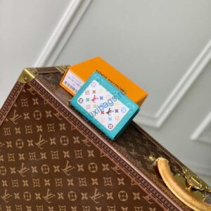 Louis Vuitton M14140 LV X TM Carteira Cléa Blue