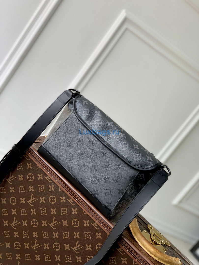 Louis Vuitton LV M12681 Pulse Messenger Monogram Eclipse Canvas - Image 2