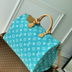 LV M11564 Louis Vuitton Speedy P9 Bandoulière 40 Bag Monogram Leather Lake Blue