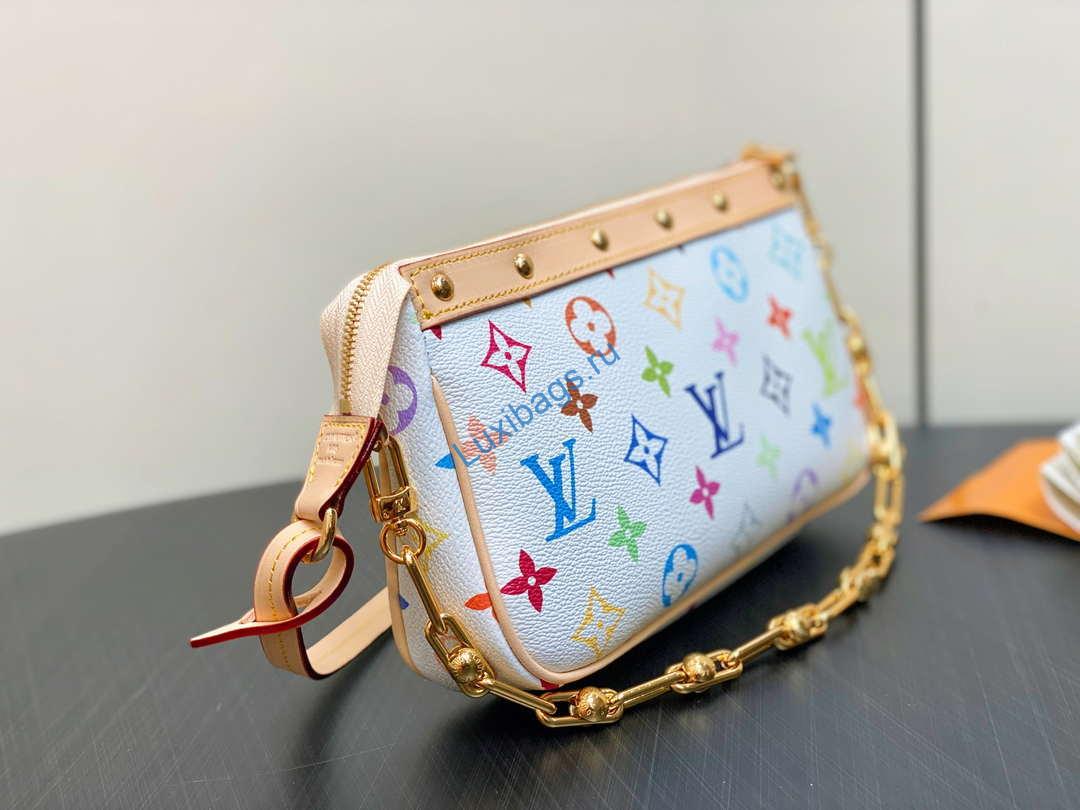 LV M13404 Louis Vuitton LV X TM Pochette Accessoires Multicolore Blanc - Image 2