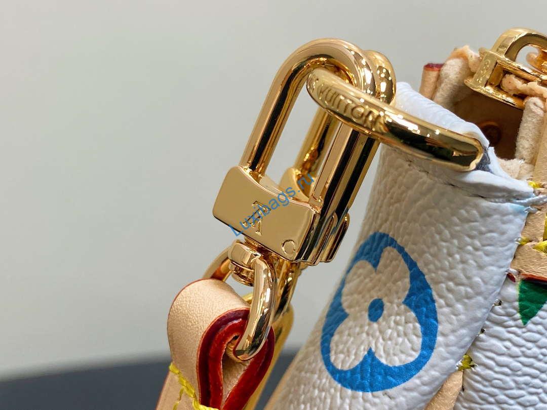 LV M13404 Louis Vuitton LV X TM Pochette Accessoires Multicolore Blanc - Image 7
