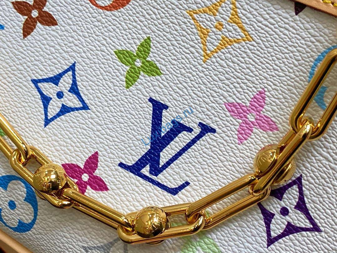 LV M13404 Louis Vuitton LV X TM Pochette Accessoires Multicolore Blanc - Image 8