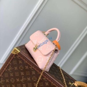 LV M13796 Louis Vuitton Nano Madeleine Bag Pink